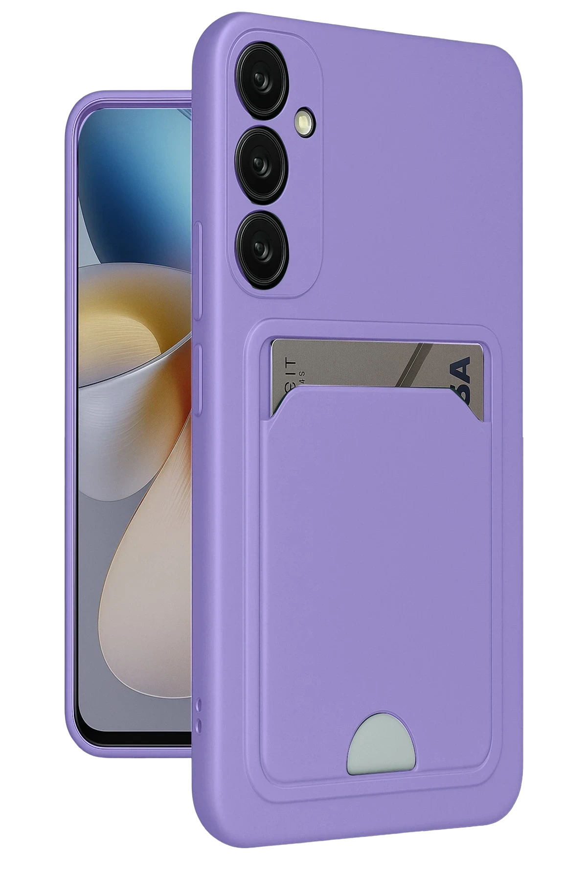 newface-samsung-galaxy-a55-5g-kilif-kelvin-kartvizitli-silikon-lila-default Uray store Samsung Galaxy A55 5G Kılıf Kelvin Kartvizitli Silikon - Lila - Görsel 1