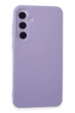 Uray store Samsung Galaxy A55 5G Kılıf Nano içi Kadife Silikon - Lila