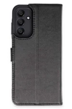 Uray store Samsung Galaxy A55 5G Kılıf Trend S Plus Kapaklı Kılıf - Siyah