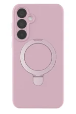 Uray store Samsung Galaxy A55 5G Regal Magsafe Standlı Kapak - Açık Pembe - Görsel 2