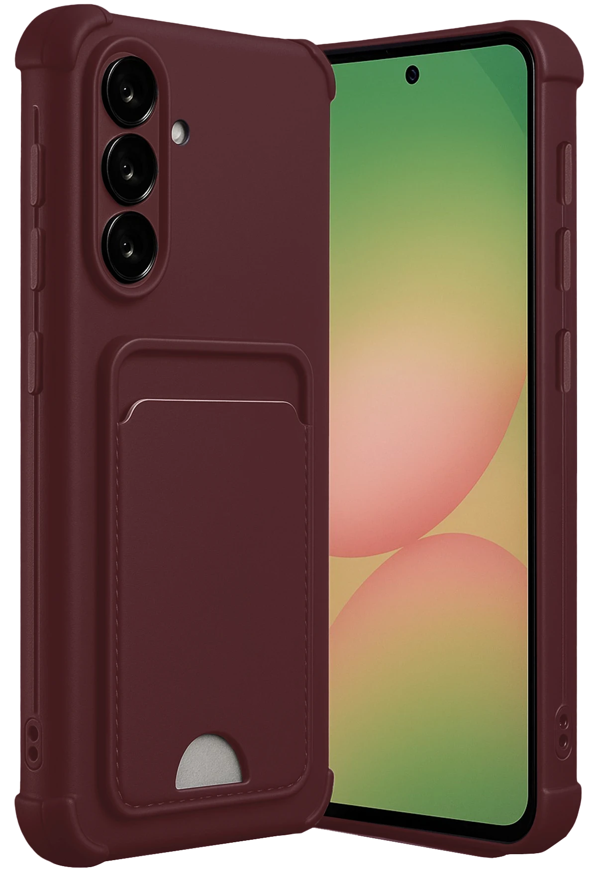 newface-samsung-galaxy-a56-kilif-kelvin-kartvizitli-silikon-bordo-default Uray store Samsung Galaxy A56 Kılıf Kelvin Kartvizitli Silikon - Bordo - Görsel 1