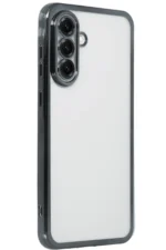 Uray store Samsung Galaxy A56 Kılıf Razer Lensli Silikon - Siyah - Görsel 2