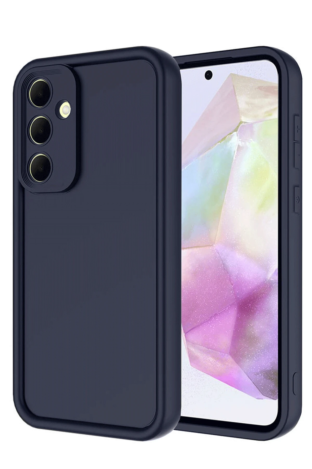 newface-samsung-galaxy-a56-kilif-viera-silikon-lacivert-default Uray store Samsung Galaxy A56 Kılıf Viera Silikon - Lacivert - Görsel 1