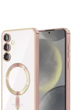 Uray store Samsung Galaxy A56 Kross Magneticsafe Kapak - Rose - Görsel 2