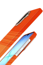 Uray store Samsung Galaxy A56 Vega Magsafe Kapak - Turuncu - Görsel 4