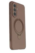 Uray store Samsung Galaxy A57 5G Regal Magsafe Standlı Kapak - Çöl Titanyum - Görsel 3