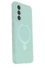 Uray store Samsung Galaxy A57 5G Regal Magsafe Standlı Kapak - Su Yeşili - Görsel 3