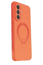 Uray store Samsung Galaxy A57 5G Regal Magsafe Standlı Kapak - Turuncu - Görsel 3