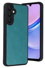Uray store Samsung Galaxy A57 5G Aras Deri Kapak - Açık Yeşil