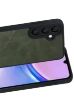 Uray store Samsung Galaxy A57 5G Aras Deri Kapak - Yeşil - Görsel 2