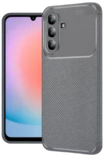 Uray store Samsung Galaxy A57 5G Auto Focus Karbon Kapak - Gri