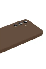 Uray store Samsung Galaxy A57 5G First Silikon - Kahverengi - Görsel 2
