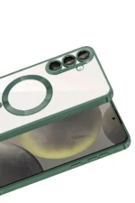 Uray store Samsung Galaxy A57 5G Kross Magneticsafe Kapak - Koyu Yeşil - Görsel 2