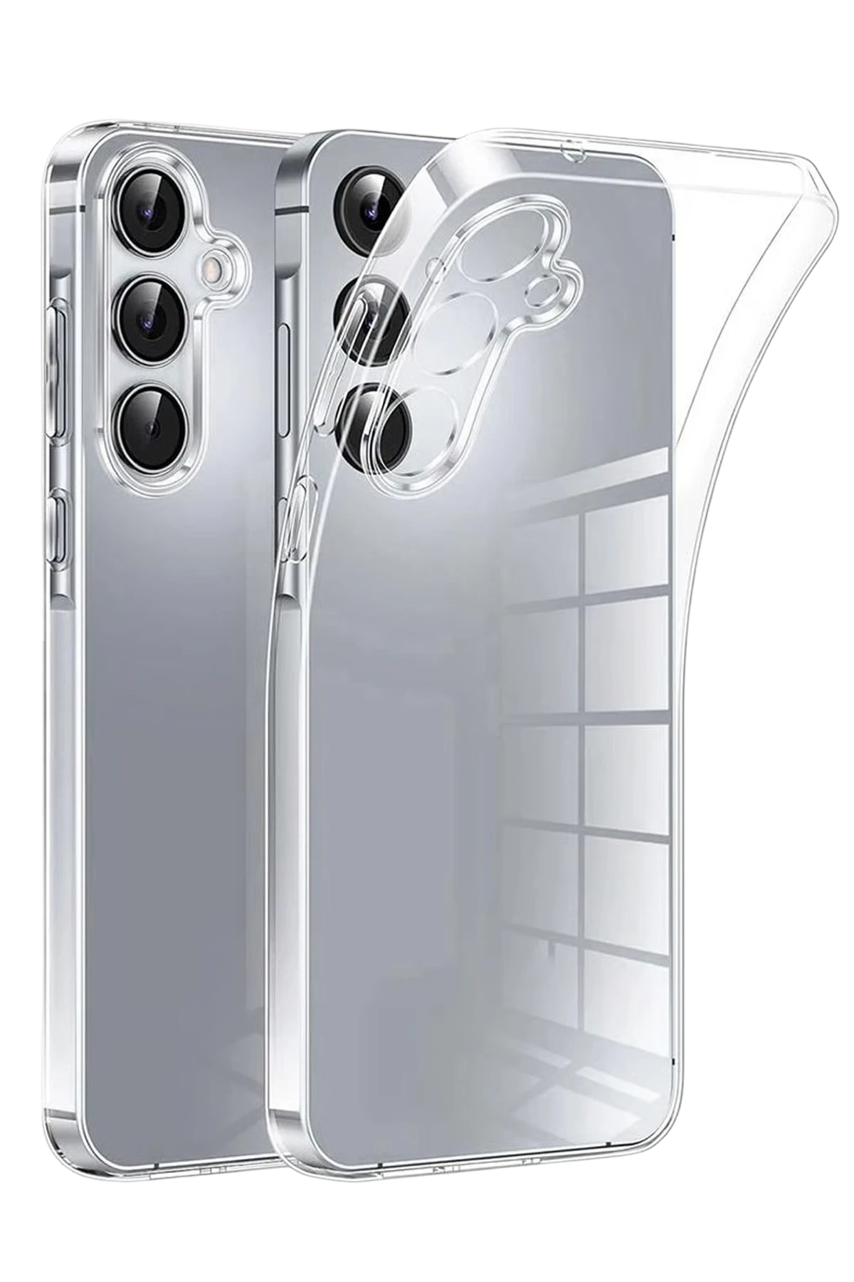 newface-samsung-galaxy-a57-lux-seffaf-silikon-seffaf-default Uray store Samsung Galaxy A57 5G Lüx Şeffaf Silikon - Şeffaf - Görsel 1