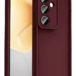 Uray store Samsung Galaxy A57 5G Viera Silikon - Bordo