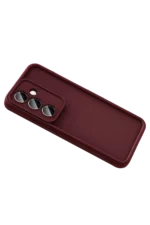 Uray store Samsung Galaxy A57 5G Viera Silikon - Bordo - Görsel 4