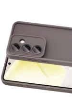 Uray store Samsung Galaxy A57 5G Viera Silikon - Gri - Görsel 2