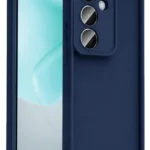 Uray store Samsung Galaxy A57 5G Viera Silikon - Lacivert