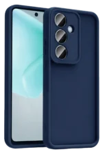 Uray store Samsung Galaxy A57 5G Viera Silikon - Lacivert