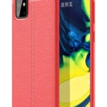 Uray store Samsung Galaxy A71 Kılıf Auto Focus Kapak - Kırmızı