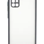 Uray store Samsung Galaxy A71 Kılıf Montreal Silikon Kapak - Gri