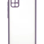 Uray store Samsung Galaxy A71 Kılıf Montreal Silikon Kapak - Mor