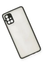 Uray store Samsung Galaxy A71 Kılıf Montreal Silikon Kapak - Siyah - Görsel 3