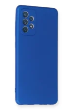 Uray store Samsung Galaxy A72 Kılıf First Silikon - Mavi - Görsel 2