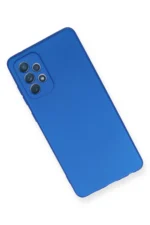 Uray store Samsung Galaxy A72 Kılıf First Silikon - Mavi - Görsel 3