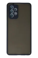 Uray store Samsung Galaxy A72 Kılıf Montreal Silikon Kapak - Lacivert