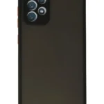 Uray store Samsung Galaxy A72 Kılıf Montreal Silikon Kapak - Siyah