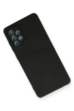 Uray store Samsung Galaxy A72 Kılıf Nano içi Kadife Silikon - Siyah - Görsel 3