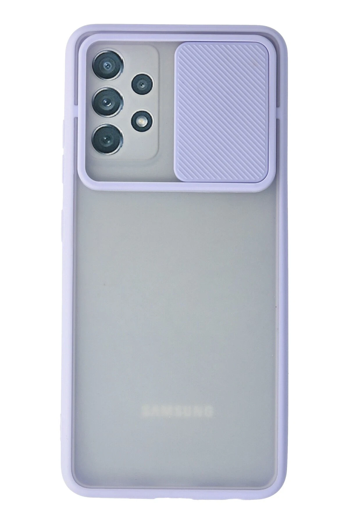 newface-samsung-galaxy-a72-kilif-palm-buzlu-kamera-surgulu-silikon-lila-default Uray store Samsung Galaxy A72 Kılıf Palm Buzlu Kamera Sürgülü Silikon - Lila - Görsel 1