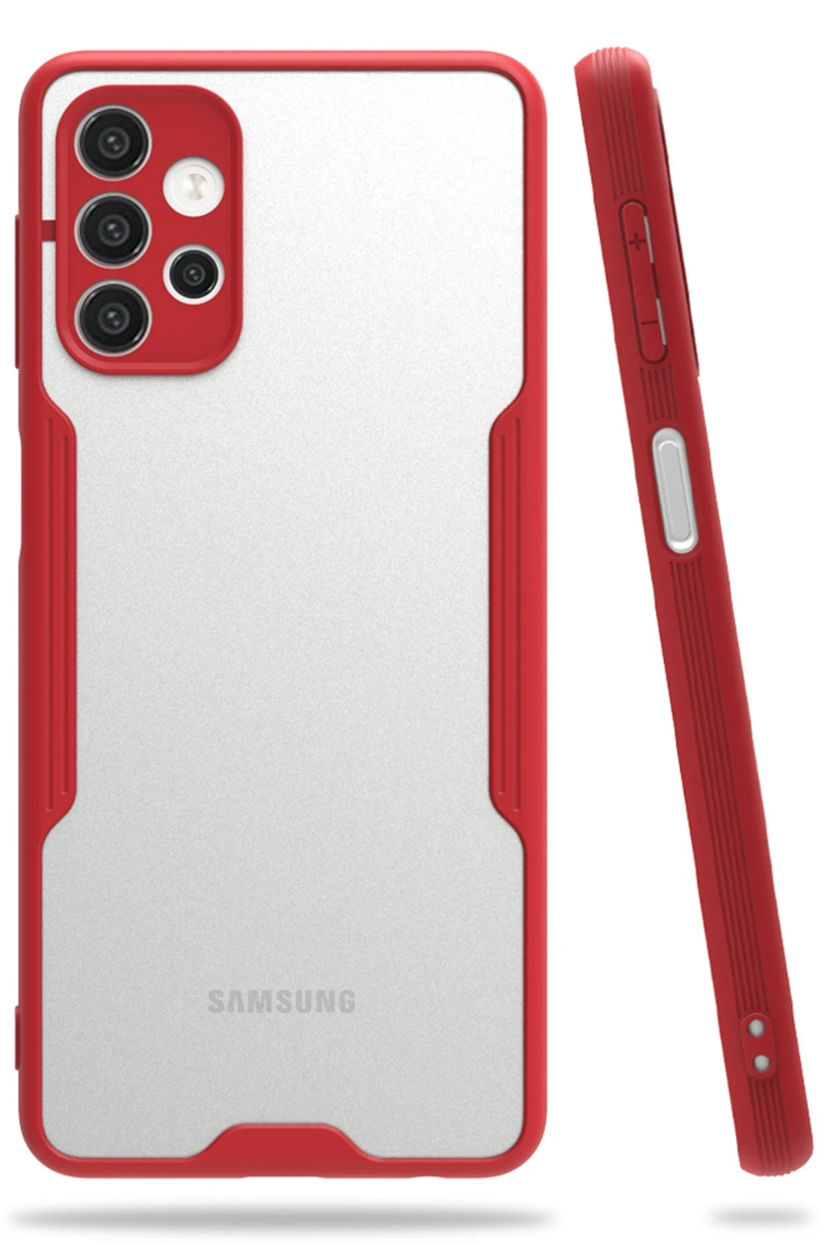 newface-samsung-galaxy-a72-kilif-platin-silikon-kirmizi-default Uray store Samsung Galaxy A72 Kılıf Platin Silikon - Kırmızı - Görsel 1