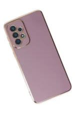 Uray store Samsung Galaxy A73 5G Kılıf Volet Silikon - Mor - Görsel 2