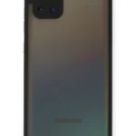 Uray store Samsung Galaxy A81 / Note 10 Lite Kılıf Montreal Silikon Kapak - Siyah