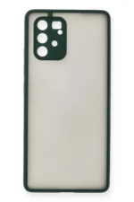 Uray store Samsung Galaxy A91 / S10 Lite Kılıf Montreal Silikon Kapak - Yeşil - Görsel 2