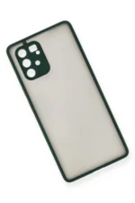 Uray store Samsung Galaxy A91 / S10 Lite Kılıf Montreal Silikon Kapak - Yeşil - Görsel 3
