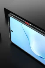 Uray store Samsung Galaxy A91 / S10 Lite Kılıf Range Yüzüklü Silikon - Siyah-Kırmızı - Görsel 7