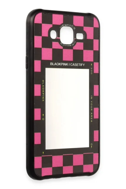 Uray store Samsung Galaxy J7 Kılıf Mirror Desenli Kapak - Mirror - 8