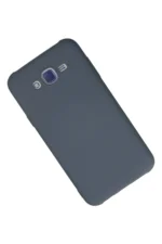 Uray store Samsung Galaxy J7 Kılıf Nano içi Kadife Silikon - Gri - Görsel 2