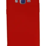 Uray store Samsung Galaxy J7 Kılıf Nano içi Kadife Silikon - Kırmızı