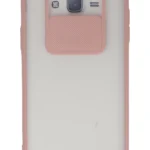 Uray store Samsung Galaxy J7 Kılıf Palm Buzlu Kamera Sürgülü Silikon - Pembe