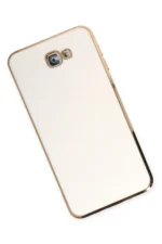 Uray store Samsung Galaxy J7 Prime Kılıf Volet Silikon - Beyaz - Görsel 2
