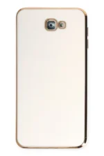 Uray store Samsung Galaxy J7 Prime Kılıf Volet Silikon - Beyaz