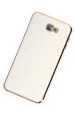 Uray store Samsung Galaxy J7 Prime Kılıf Volet Silikon - Beyaz - Görsel 3