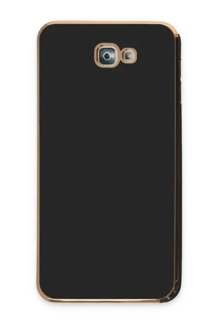 Uray store Samsung Galaxy J7 Prime Kılıf Volet Silikon - Siyah
