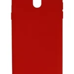 Uray store Samsung Galaxy J7 Pro / J730 Kılıf Nano içi Kadife Silikon - Kırmızı