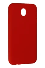 Uray store Samsung Galaxy J7 Pro / J730 Kılıf Nano içi Kadife Silikon - Kırmızı - Görsel 3