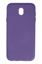 Uray store Samsung Galaxy J7 Pro / J730 Kılıf Nano içi Kadife Silikon - Mor